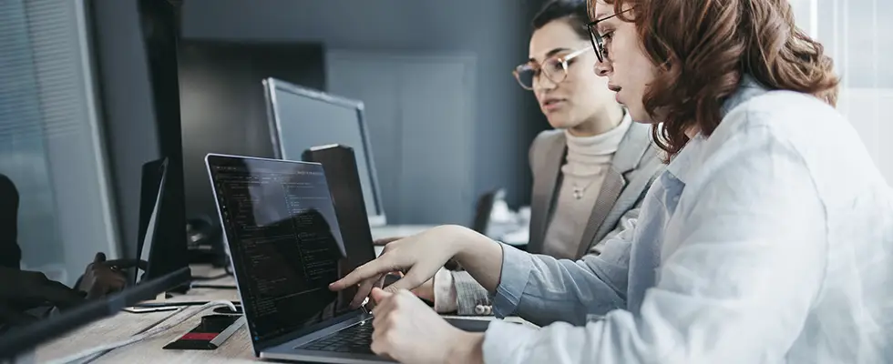 An external IT consultant working with an in-house developer on a SCADA and Real-time Data implementation